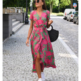 Amélia - Midi Dress With Floral Print