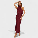 Satin Dress Elegance