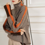 Leonor - Luxury high-neck jumper