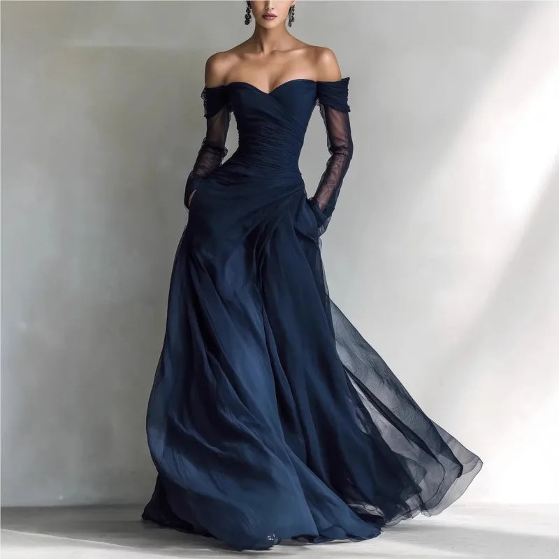 Eleonora Off-the-Shoulder Maxi Dress