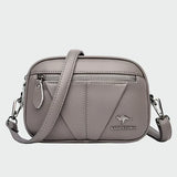 Leather bag with timeless elegance