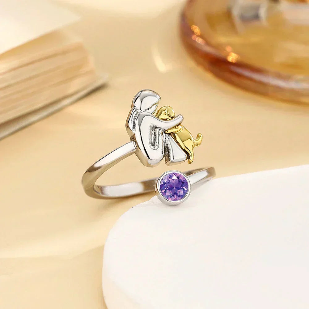Dog Hug Ring