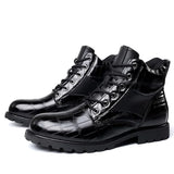 Afonso - Crocodile-Skin Boots