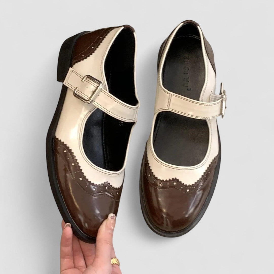 Laura - Orthopaedic Mary Jane shoes, black