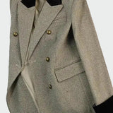 Double-breasted coat