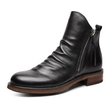 Paulo Chelsea Leather Boots