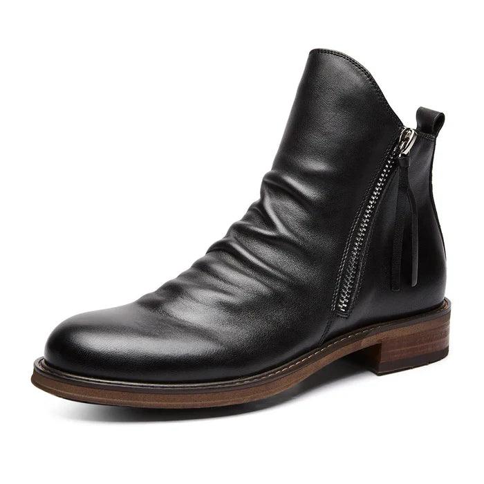 Paulo Chelsea Leather Boots