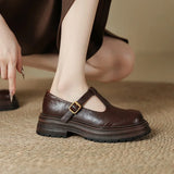 Mary Janes - Elegant Leather Shoes