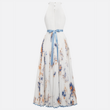 Floral ceremony dress