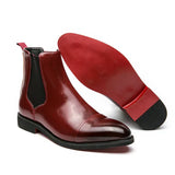 Chelsea boots od kože - Hugo