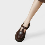 Mary Janes - Elegant Leather Shoes