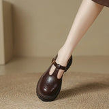 Mary Janes - Elegant Leather Shoes