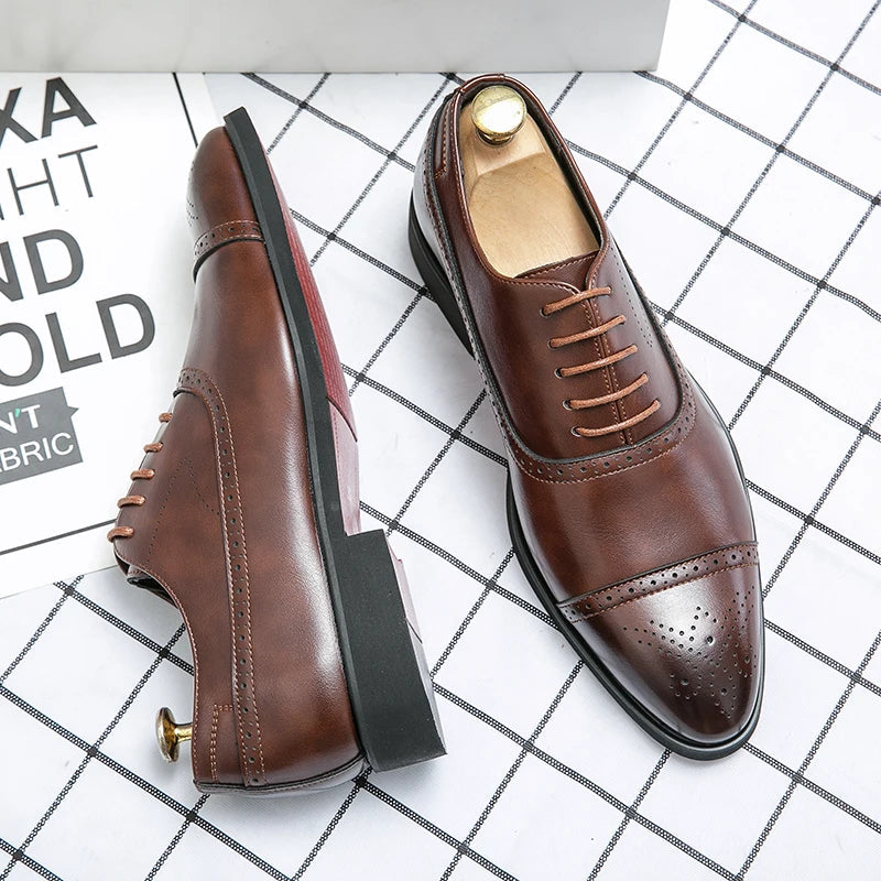 Mario - Elegant Leather Shoes