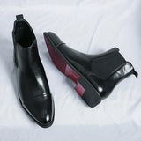 Chelsea boots od kože - Hugo