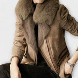 Mariana's Luxurious Shearling Coat