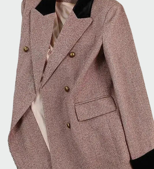 Double-breasted coat