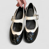 Laura - Orthopaedic Mary Jane shoes, black
