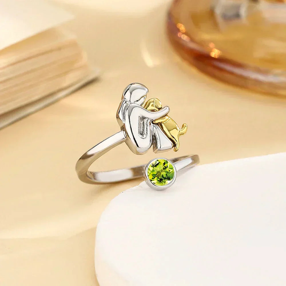 Dog Hug Ring