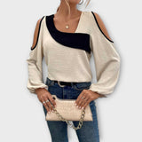 Escarlate - Square neck blouse