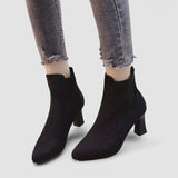 Rita - Suede platform boots