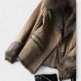 Mariana's Luxurious Shearling Coat