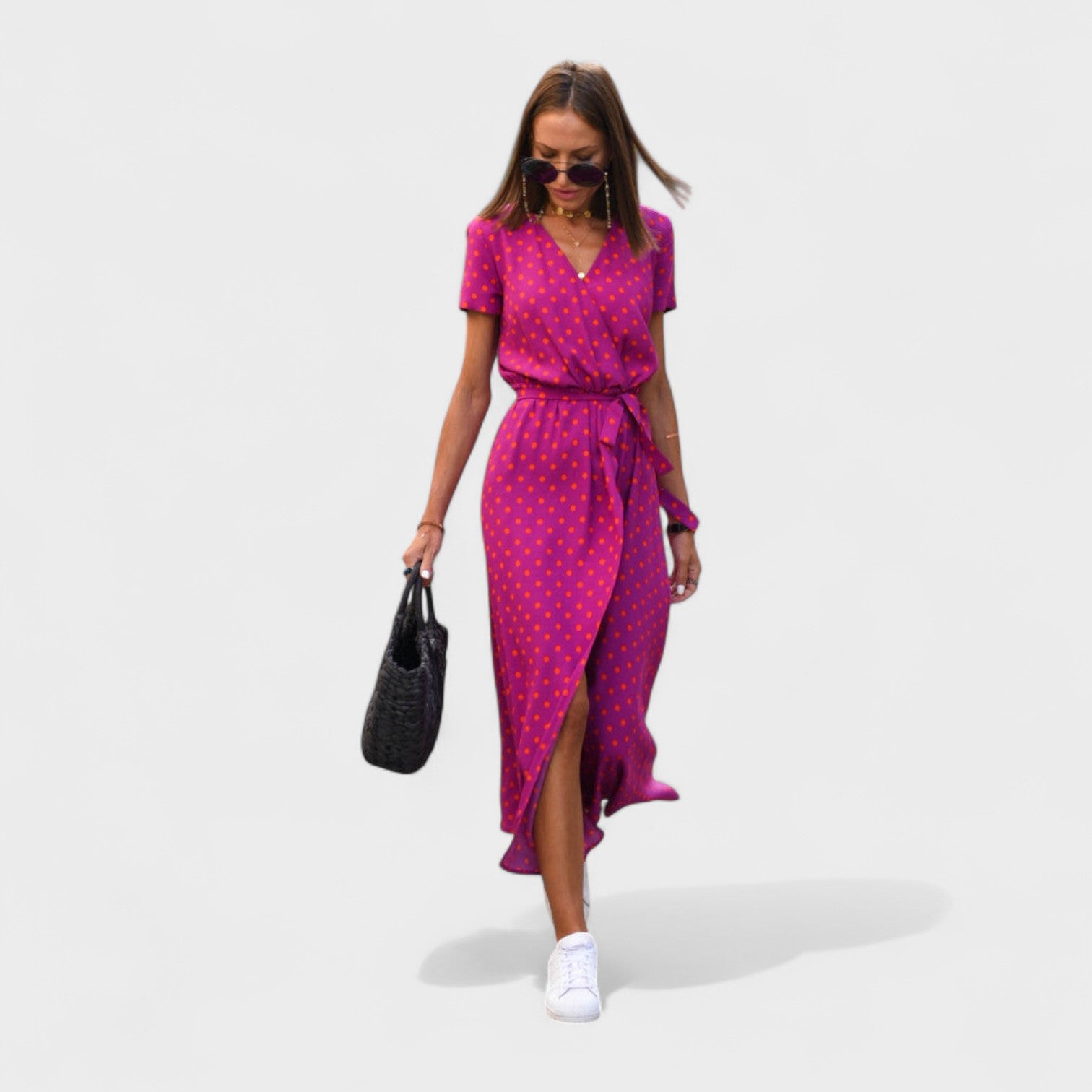 Pink Boho Chic Lily Dress