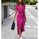 Amélia Floral Midi Dress