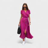 Pink Boho Chic Lily Dress