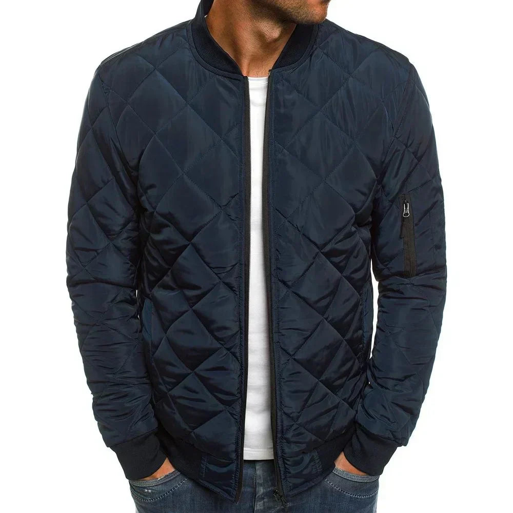 David Cotton Diamond Quilted Jacket