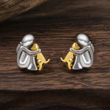 Dog Embrace Earrings