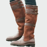 Retro leather boots
