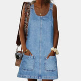 Light denim dress