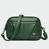 Leather bag with timeless elegance