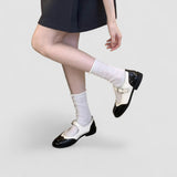 Laura - Orthopaedic Mary Jane shoes, black