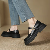 Mary Janes - Elegant Leather Shoes