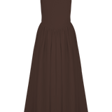 Midi dress in funny color - Sara