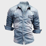 Button-front shirt