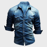 Button-front shirt