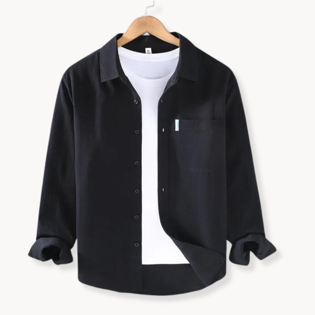Shirt with flexible buttons