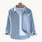 Shirt with flexible buttons