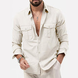 Cargo pocket shirt with thermal comfort