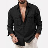 Cargo pocket shirt with thermal comfort