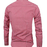 Flannel blend check shirt