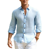 Men's slim fit polo shirt with collar