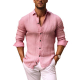 Men's slim fit polo shirt with collar