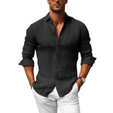 Men's slim fit polo shirt with collar