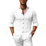 Men's slim fit polo shirt with collar