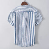 Breathable striped shirt