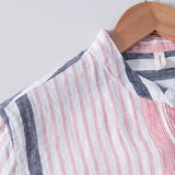 Breathable striped shirt