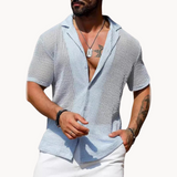 Short-sleeved T-shirt - Relaxed mesh